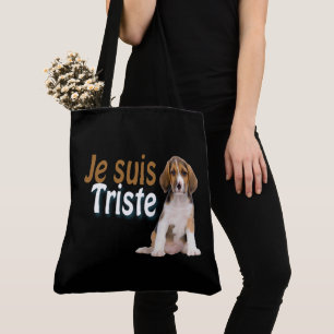 Tote Bag Ich bin traurig Tasche
