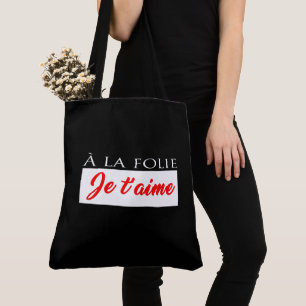 Tote Bag Ich liebe dich Tasche