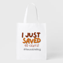 Tote Bag im wiederverwendbaren Lebensmittelgeschäf
