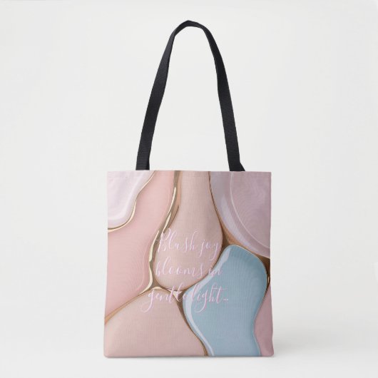 Tote bag in stylish abstract graphic tasche (Vorderseite)