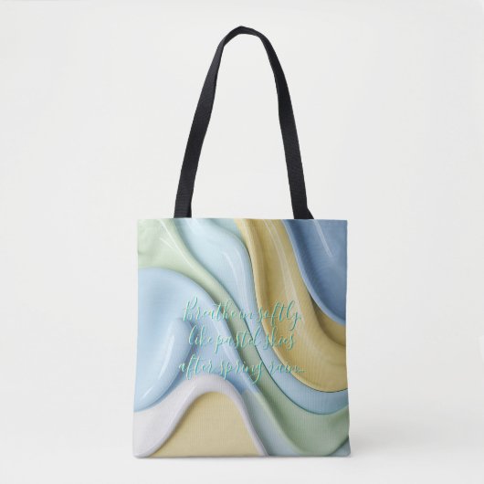 Tote bag in stylish abstract graphic tasche (Vorderseite)