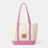 Tote Bag Inpulse STYLE ROSE QUARTZ DESIGN Tragetasche (Rückseite)