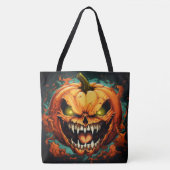 Tote Bag Invasion des Furious Pumpkins Tasche (Vorderseite)