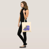Tote Bag - Kätzchen rollt Ball Tragetasche (Vorderseite (Model))