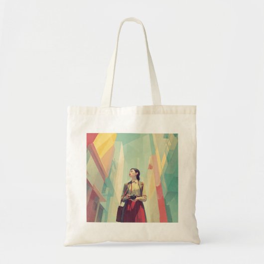 Tote Bag Kazuko Fotografin Tragetasche (Vorne)