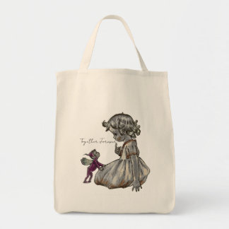 Tote Bag Kindermädchen für immer zusammen Tragetasche