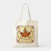 Tote Bag King Grandpa Tragetasche (Rückseite)