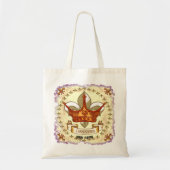 Tote Bag King Grandpa Tragetasche (Vorne)