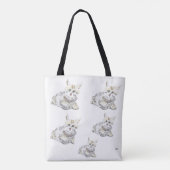 Tote Bag Kittens Tasche (Rückseite)