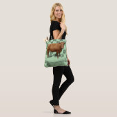 Tote Bag Kühe Tasche (Am Model)