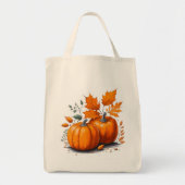 Tote Bag Kürbis Tragetasche (Vorne)