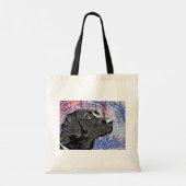 Tote Bag Labrador Retriever Dog Tragetasche (Rückseite)