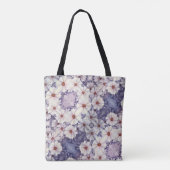 Tote Bag Lavender African Daisies Tasche (Rückseite)