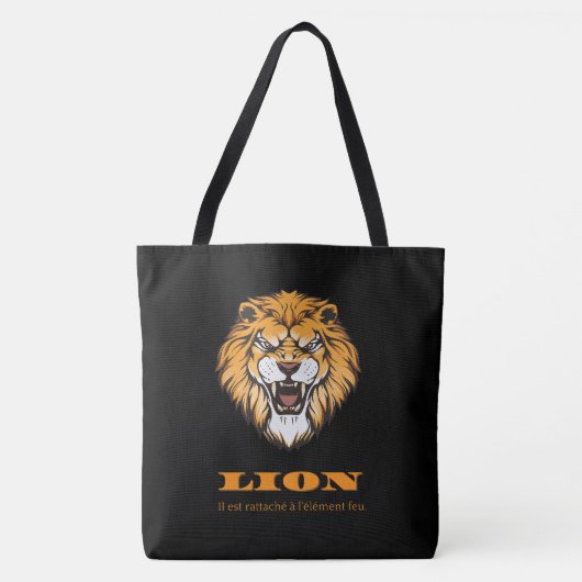 Tote Bag Lion Tasche (Vorderseite)