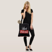 Tote Bag Look Ich bin hier! Tasche (Am Model)
