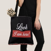 Tote Bag Look Ich bin hier! Tasche (Von Nahem)