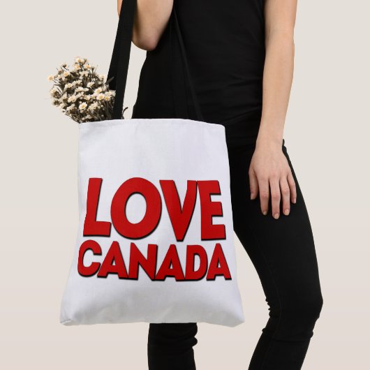 Tote Bag Love Canada Tasche (Von Nahem)