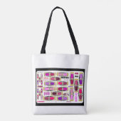 Tote Bag Make-up Tasche (Rückseite)