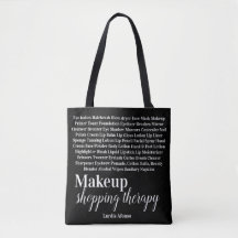 Tote Bag Makeup Shopping Therapie