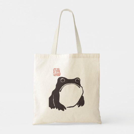 Tote Bag Matsumoto Hoji frog Japanische Kunst Tragetasche (Rückseite)