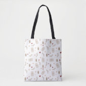 Tote Bag (Medium) - Christmas Pattern Tasche (Vorderseite)
