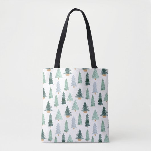 Tote Bag (Medium) - Christmas Pattern  Tasche (Vorderseite)