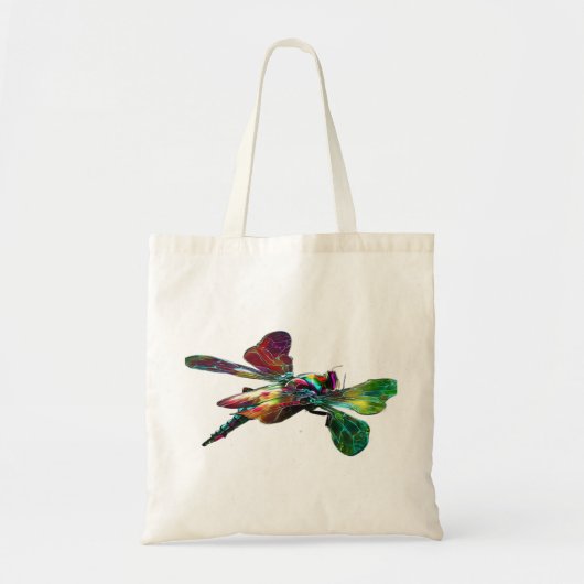 Tote bag met afbeelding van een Libelle Tragetasche (Vorne)