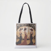 Tote Bag Metropolitan Jugendstil Tasche (Vorderseite)