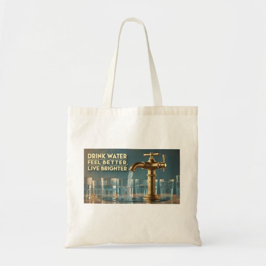 Tote Bag- Mindful Living. Tragetasche (Vorne)