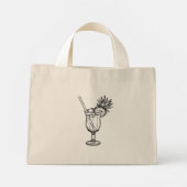 Tote Bag Mini Stoffbeutel (Rückseite)