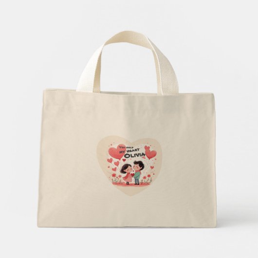 Tote bag mini stoffbeutel (Rückseite)