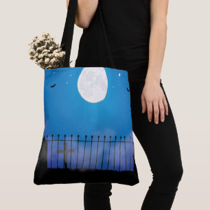 Tote Bag mit All-Over-Print, groß Tasche