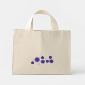 TOTE BAG MIT GUTER ÜBERLEGUNG MINI STOFFBEUTEL (Rückseite)
