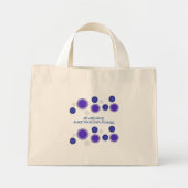 TOTE BAG MIT GUTER ÜBERLEGUNG MINI STOFFBEUTEL (Vorne)