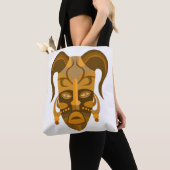 TOTE BAG MIT TRADITIONELLEM MASKDESIGN TASCHE (Von Nahem)