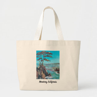 Tote bag: Monterey, California Jumbo Stoffbeutel