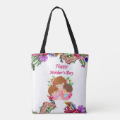 Tote Bag Muttertag Tasche (Rückseite)