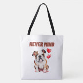 Tote Bag Never mind Tasche (Vorderseite)