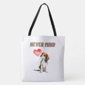 Tote Bag Never mind Tasche (Vorderseite)