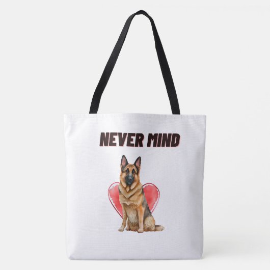 Tote Bag Never mind Tasche (Vorderseite)