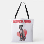 Tote Bag Never mind Tasche (Vorderseite)