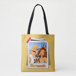 Tote Bag Normandie Kek und Ina - Geschenkidee Tasche