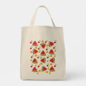 Tote Bag Obst Wassermelone Tragetasche (Rückseite)