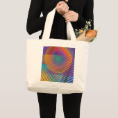 Tote bag original abstract design jumbo stoffbeutel (Vorderseite (Produkt))