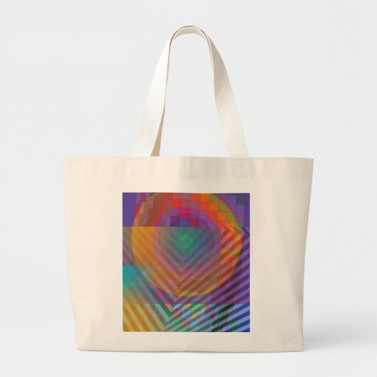 Tote bag original abstract design jumbo stoffbeutel (Vorne)