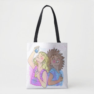 Tote Bag Parfüm beste Freundinnen Tasche
