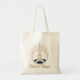 Tote Bag - Paris Elegant Eiffel Tower Tragetasche