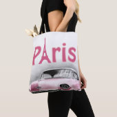 Tote Bag Paris Frankreich Pink Car Tasche (Von Nahem)