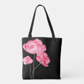 Tote Bag-Pink-Pupies Tasche (Rückseite)