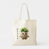 Tote Bag Pipo Crecer – Ilustración Positiva Tragetasche (Rückseite)